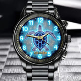 Personalized Noctiluca Turtle Watch - Add Your Name to This Magical Turtle Design